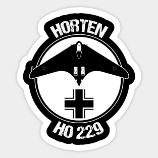 Horten HO 229 Flying Wing Warbird Luftwaffe Balkenkreuz Gift Sticker